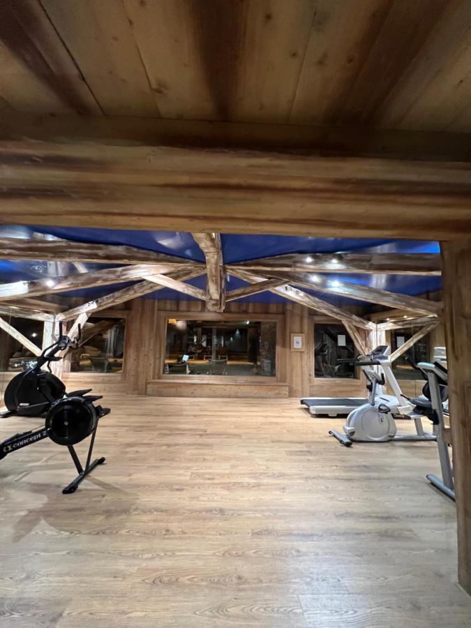 Appartement Ski Aux Pieds Dans Residence Premium Piscine, Sauna Hamam サン・マルタン・ド・ベルヴィル エクステリア 写真